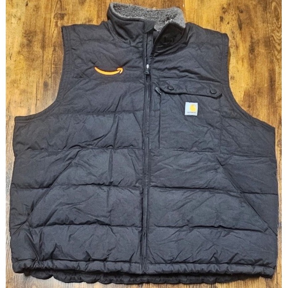 Carhartt Montana Insulated Vest Loose Fit Black Men's Size Extra Large Amazon‎